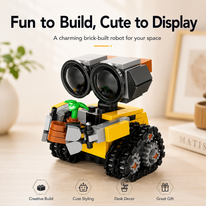 Lego Building Blocks - Set di Blocchi da Costruzione Mini