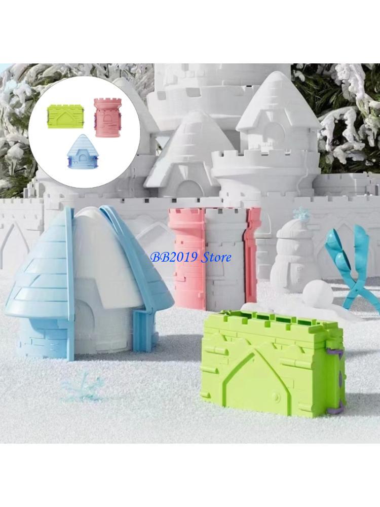 Kinetic Sand Mold - Q0KB Set 3 stampi per divertenti