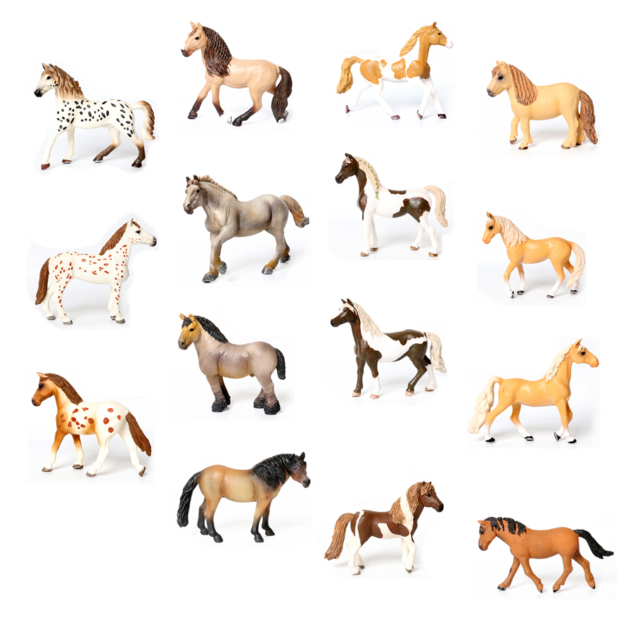Kids Toys Reviews - Figure di cavalli, animali da fattoria,