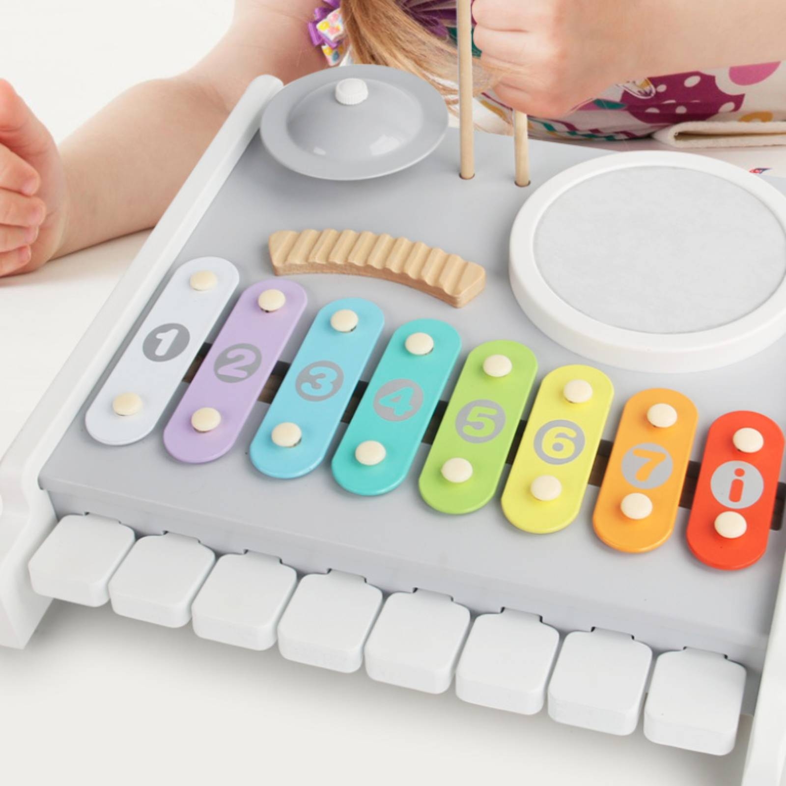 Kids Toys Xylophone - Giocattolo Xilofono a Forma di Pianoforte