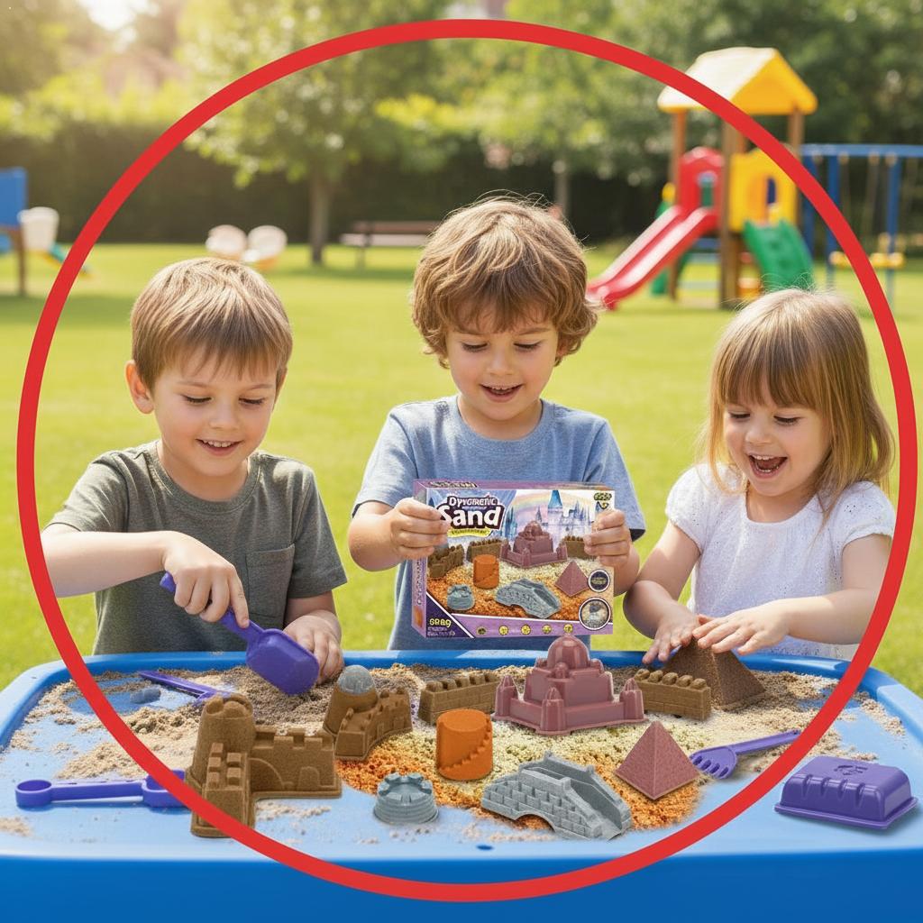 Set Completo di Sabbia Magica  - Kinetic Sand Mold recensione e prezzo