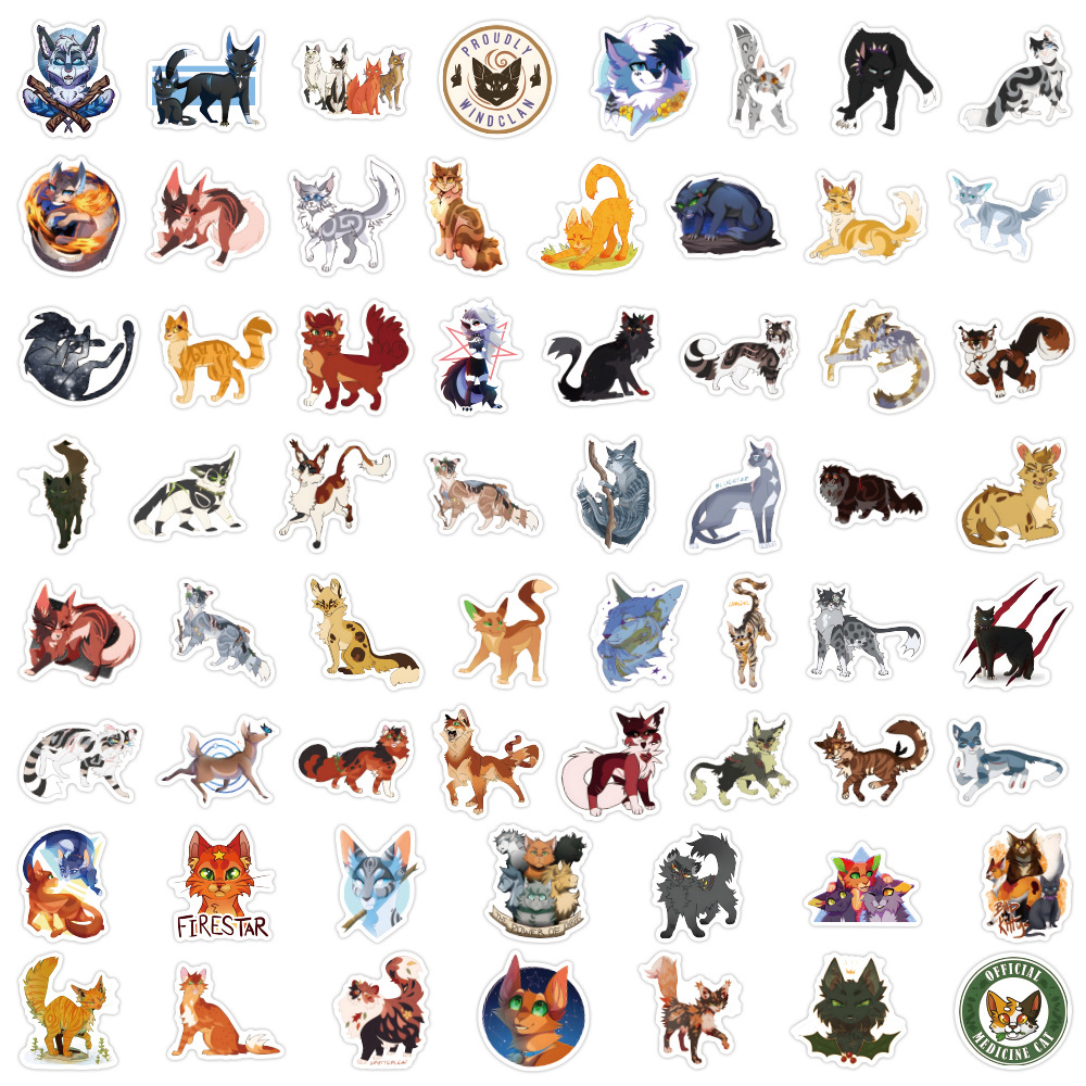 60 pezzi Warriors Cats Creazio - Kids Toys Cartoon Images recensione e prezzo