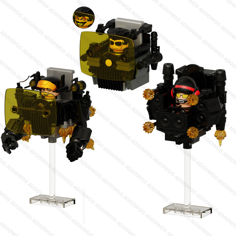 DLL001 KDL818 DJ War Damaged S - Lego Building Blocks recensione e prezzo