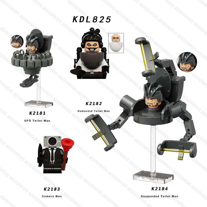 DLL001 KDL818 DJ War Damaged S - Lego Building Blocks recensione e prezzo