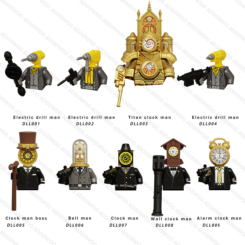 DLL001 KDL818 DJ War Damaged S - Lego Building Blocks recensione e prezzo