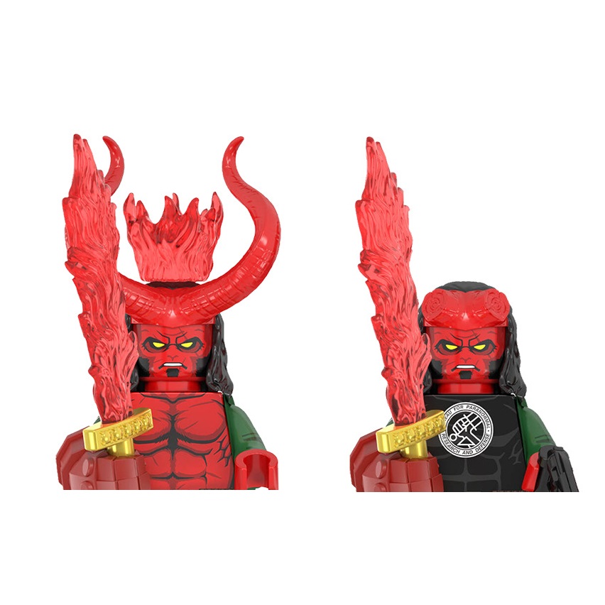 WM2422 WM2421 Hellboy Blocchi  - Lego Building Blocks recensione e prezzo