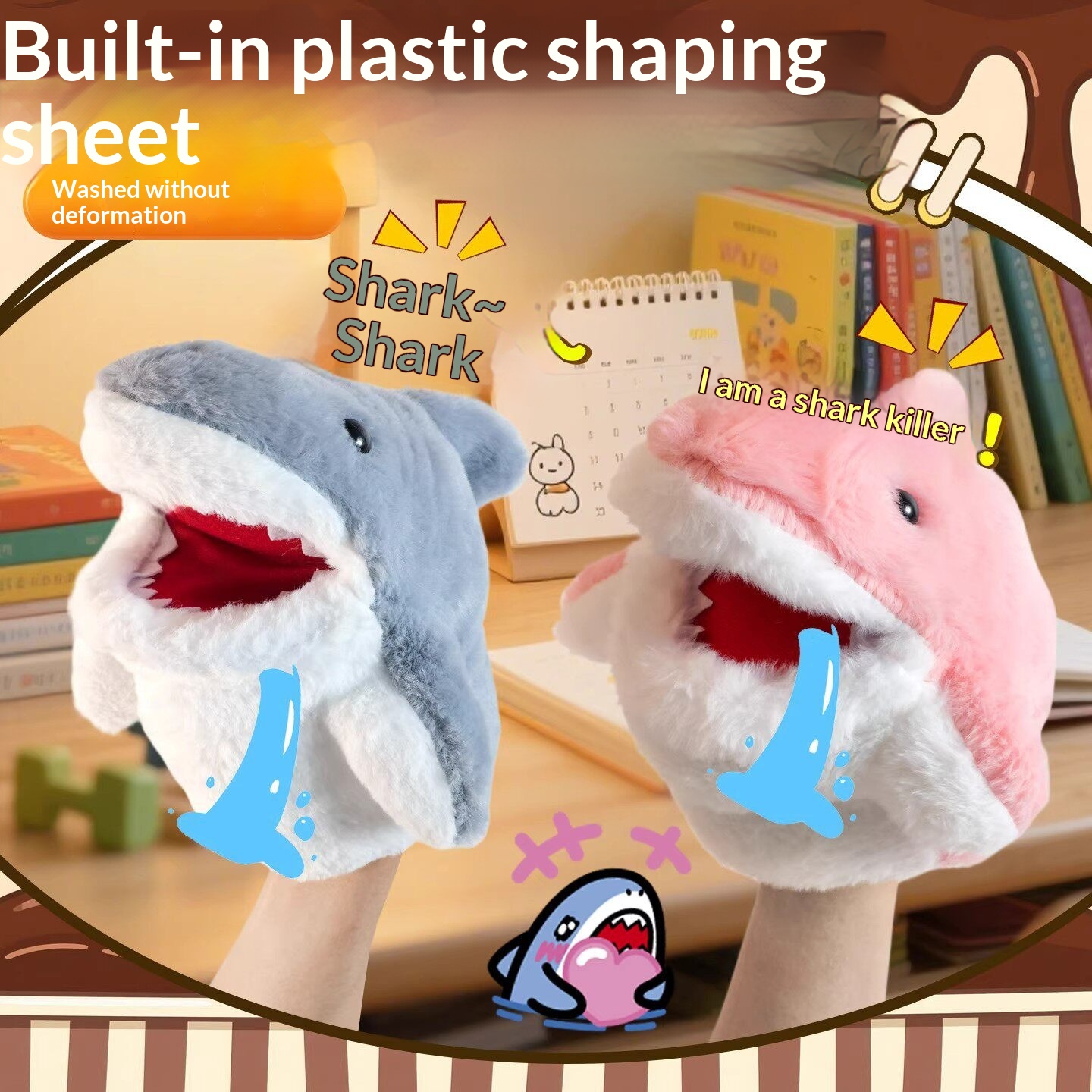Pupazzo a mano a forma di squa - Soft Plush Doll recensione e prezzo