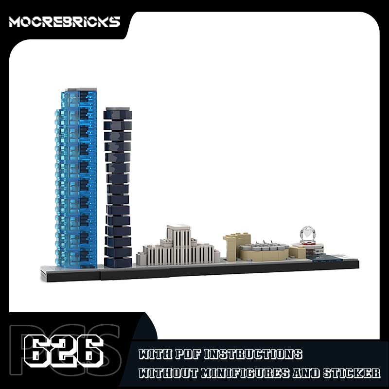 Modello MOC Vancouver Skyline, - Kids Toys Vancouver recensione e prezzo
