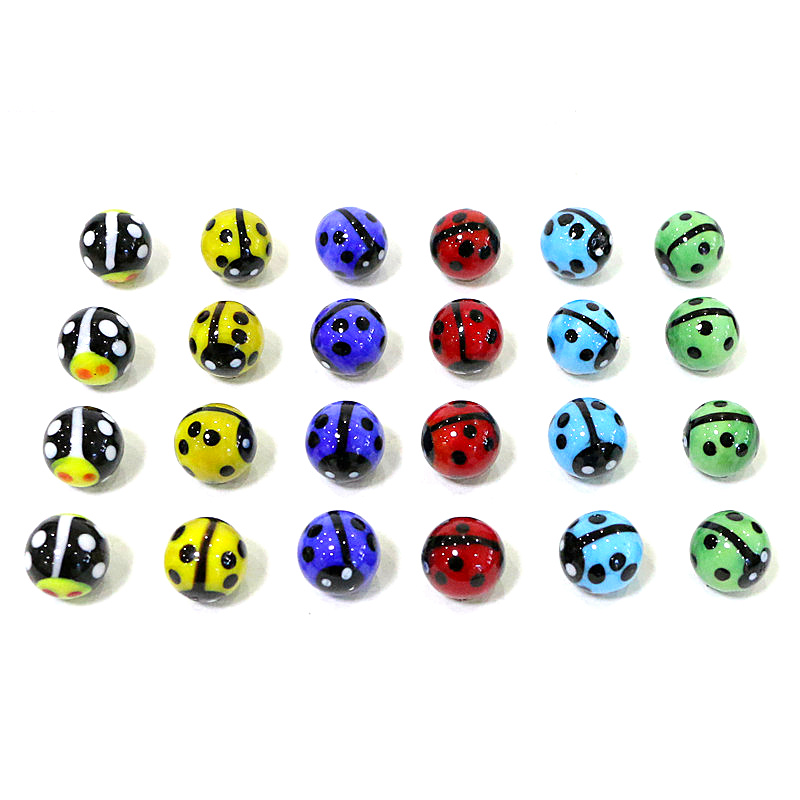 24Pcs Cute Rare Glass biglie B - Kids Toys Cartoon Images recensione e prezzo