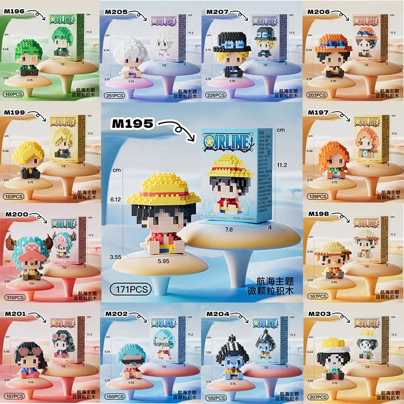 ONE PIECE Modello 3D Anime Sun - Lego Building Blocks recensione e prezzo