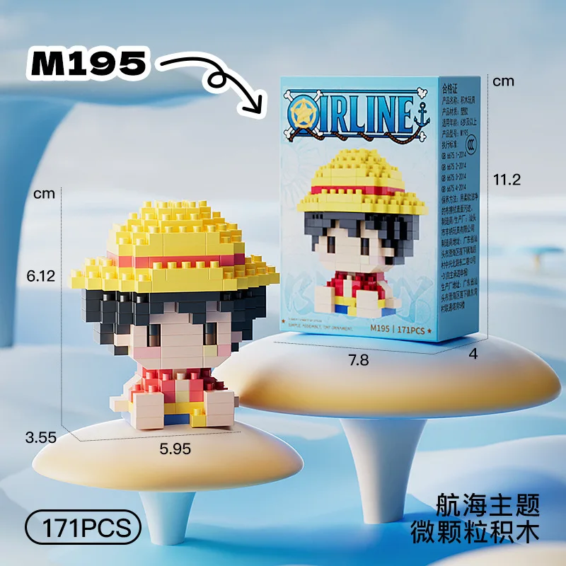 ONE PIECE Modello 3D Anime Sun - Lego Building Blocks recensione e prezzo